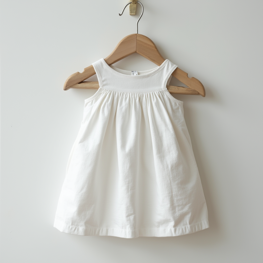 Baby Dress - Aloe Vera