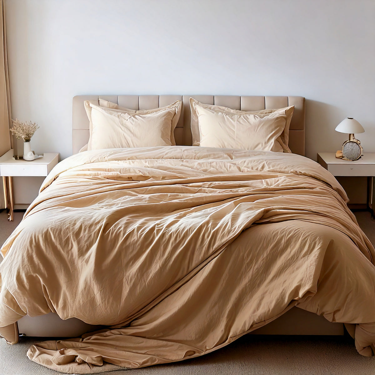 Bed Cover Set - Sandalwood