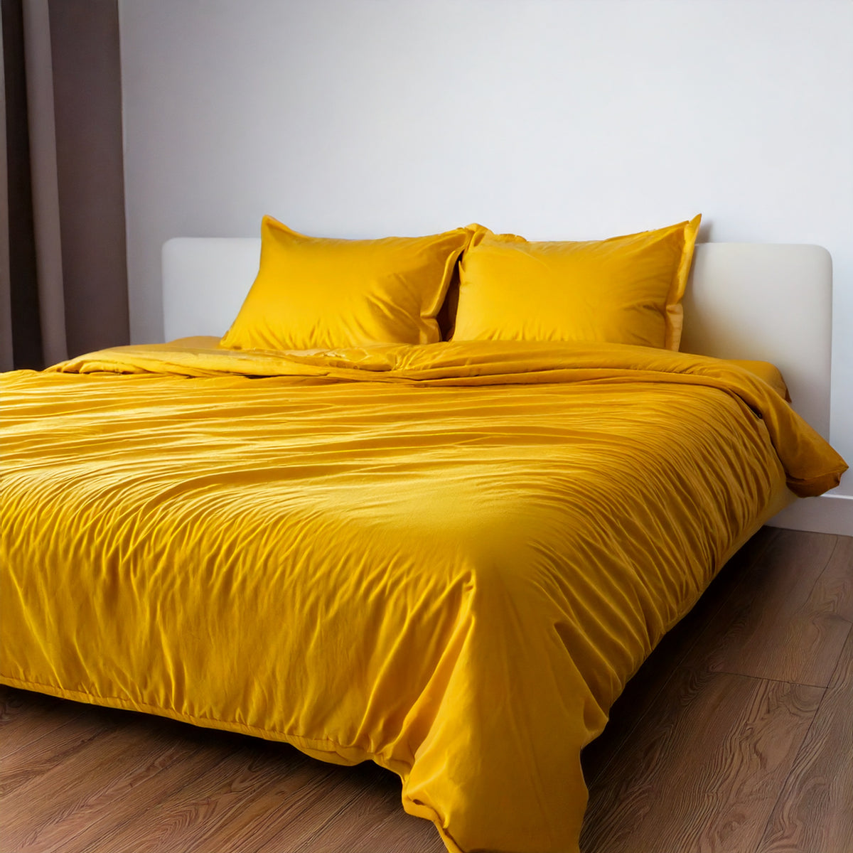 Bed Cover Set - Turmeric